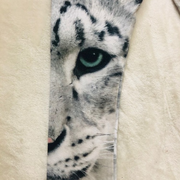 H&M leggings Animal print for Girl Size 5-6 - Picture 3 of 4